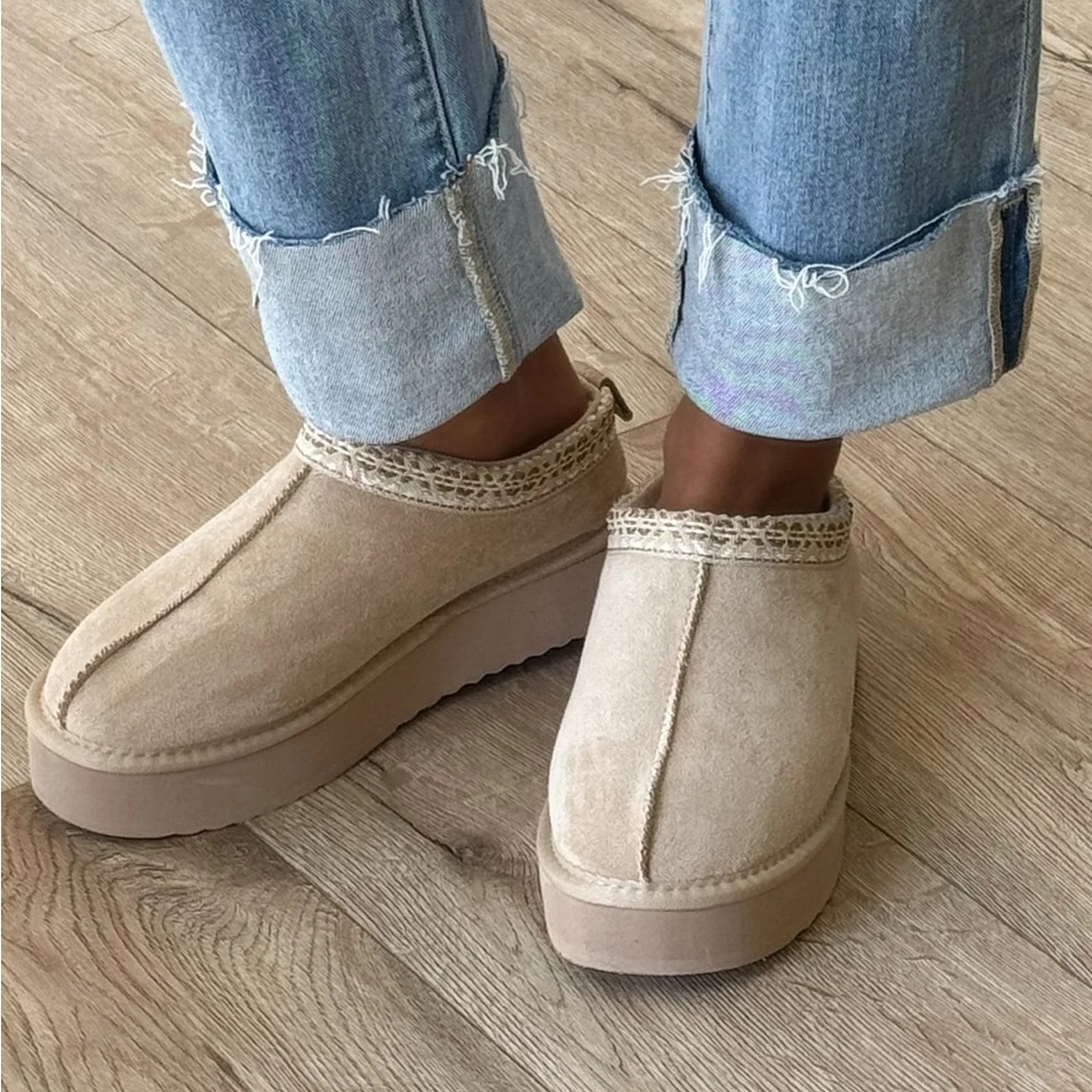 Alpine Platform Slide | Sand - Shop Talulah